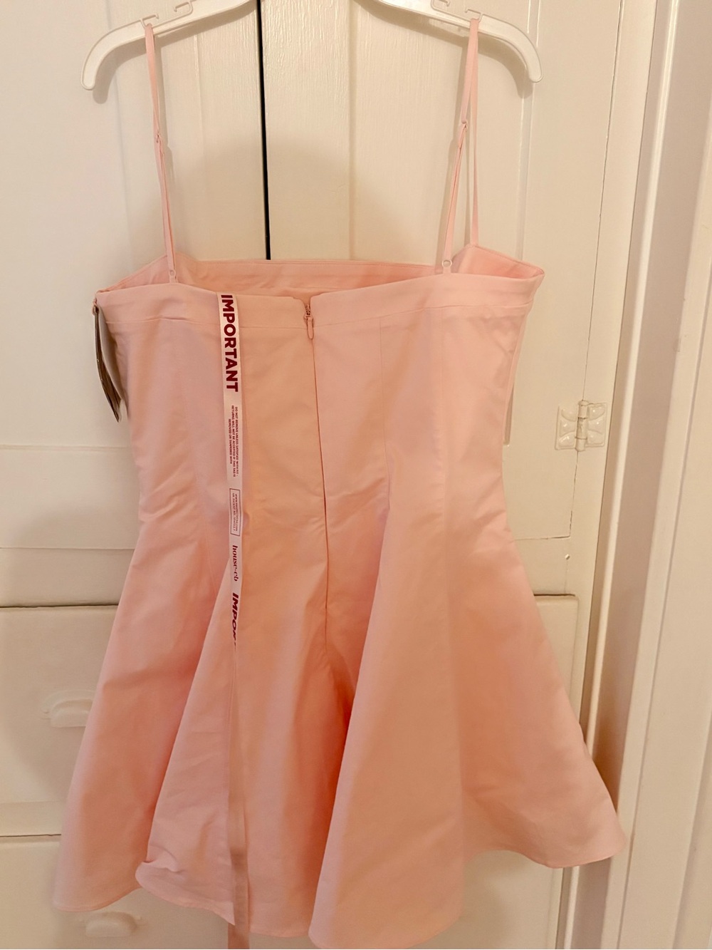 House of CB Light Pink Dolly Fit & Flare Mini Dress - Picture 4 of 6